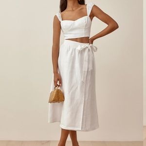 Reformation Clyde Linen Two Piece